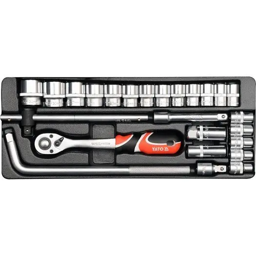 Nízká cena - YATO Gola sada 1/2" 25 ks YT-12671