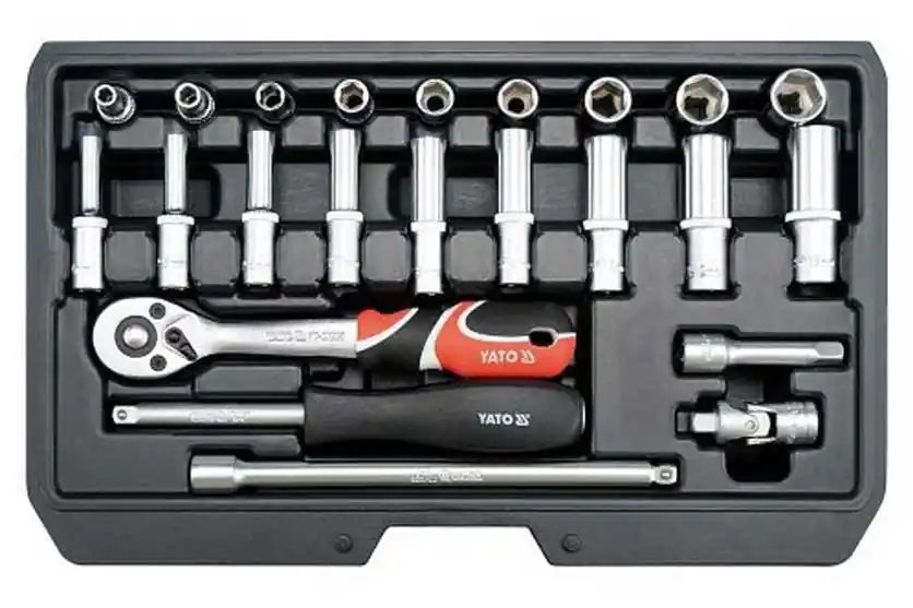 YATO Gola sada 1/4" 23 ks YT-14451 | Ušetřete více