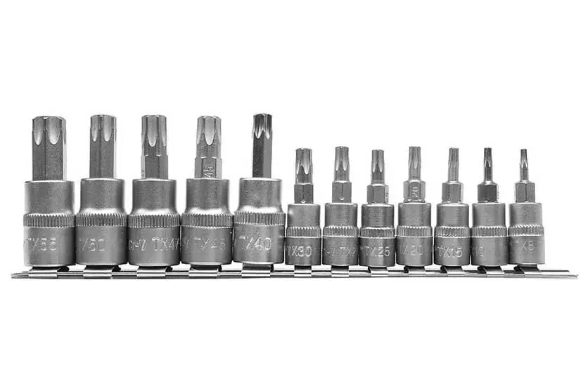 Nástrčné hlavice torx sada 12 kusů T8-T55 Yato YT-04331 | Právě uvedeno na trh
