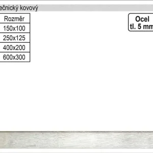 Nenechte si ujít nabídku - Úhelník zámečnický kovový 200x400mm
