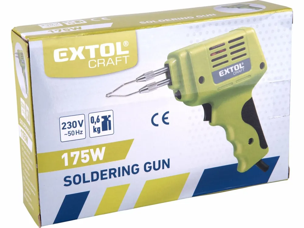 Pájka pistolová 175 W Extol Craft | Sleva