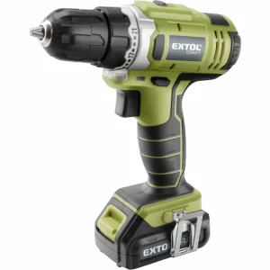 EXTOL CRAFT vrtací šroubovák aku, 12V Li-ion, 1300mAh 402400 | Zlevněno