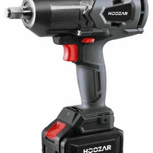 HOOZAR IW30BL Aku rázový utahovák 1/2", 1000Nm, 18V, 2x4.0Ah | Velmi žádaný produkt