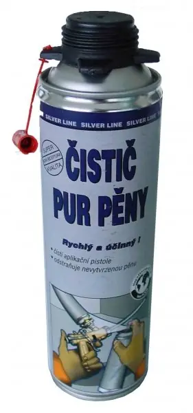 Nový produkt - Čistič PUR pěny 500 ml