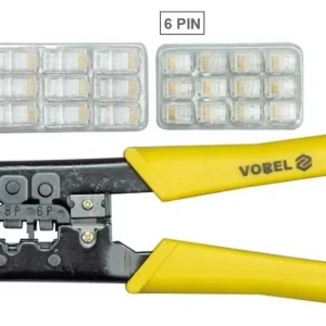 Kleště na lisování konektorů 8 PIN a 6 PIN se sadou konektorů, Vorel - Akce