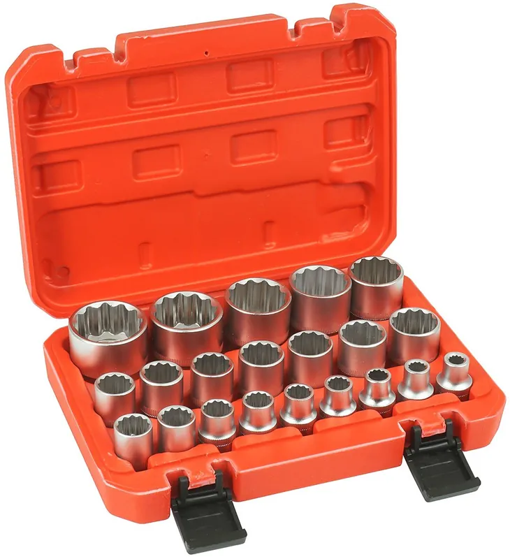 Nově v e-shopu - VERKE Gola ořechy dvanáctihranné sada 8-36mm 1/2"
