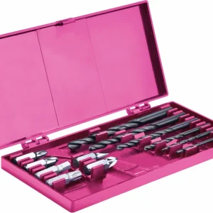 Aku šroubovák růžový Lady 12 V / 1300 Ah Li-On Extol 402401 | Přímo z výroby