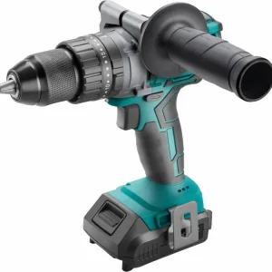 EXTOL INDUSTRIAL vrtací šroubovák aku s příklepem SHARE20V, BRUSHLESS, 20V Li-ion, 2 Ah - Jen pár kusů