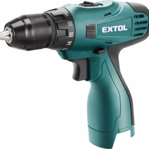 Velmi populární - EXTOL INDUSTRIAL vrtací šroubovák aku, 16,6V MAX Li-ion, bez baterie a nabíječky