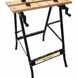 Pracovní stůl rozkládací s upínáním, pracovní deska šíře 560mm, hloubka 200-300mm - Top produkt
