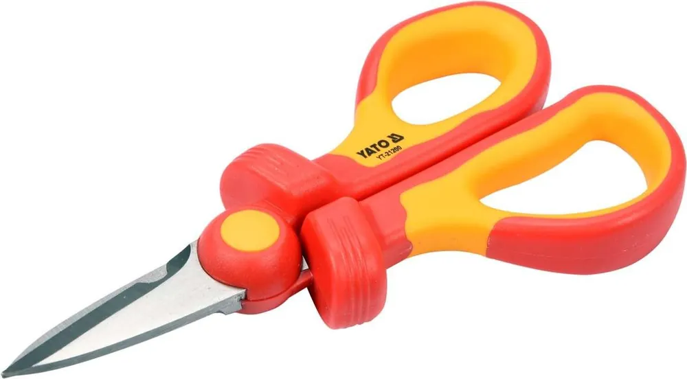 K dispozici - YATO Elektrikářské nůžky 160mm izolované VDE