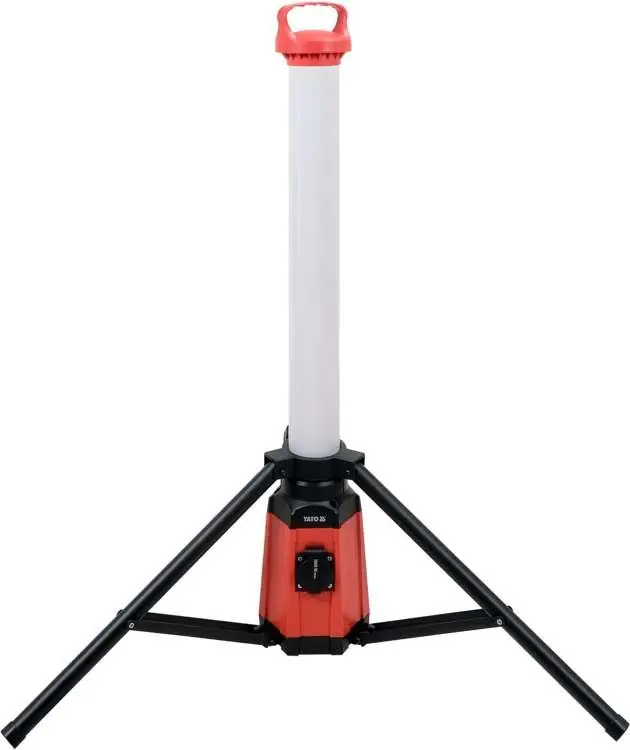 Super cena - YATO Pracovní LED světlo reflektor 50W tubus 360°, 3800lm YT-08495