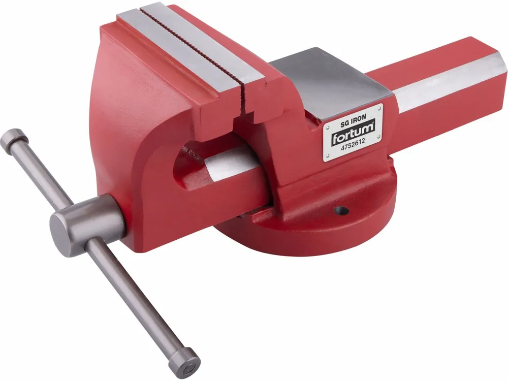 Jen pár kusů | FORTUM svěrák s kovadlinou, 100mm, SG Iron 4752612