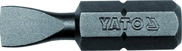 Bit plochý 6.0 x 1/4", dl.25mm 50ks - Špičková kvalita