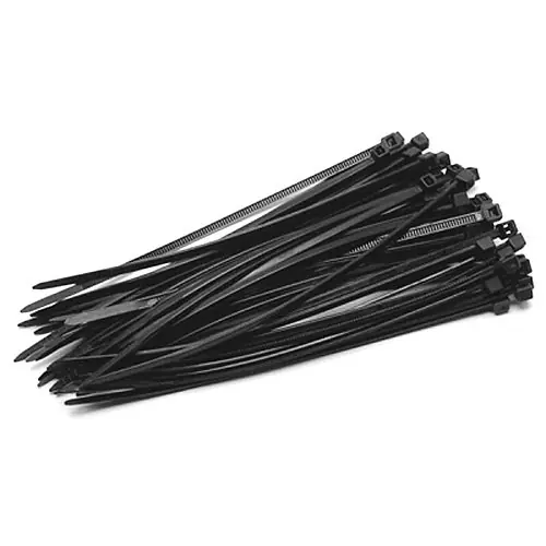 STREND PRO pásky stahovací černé, 200x3,6mm, 50ks, NYLON - Nízká cena