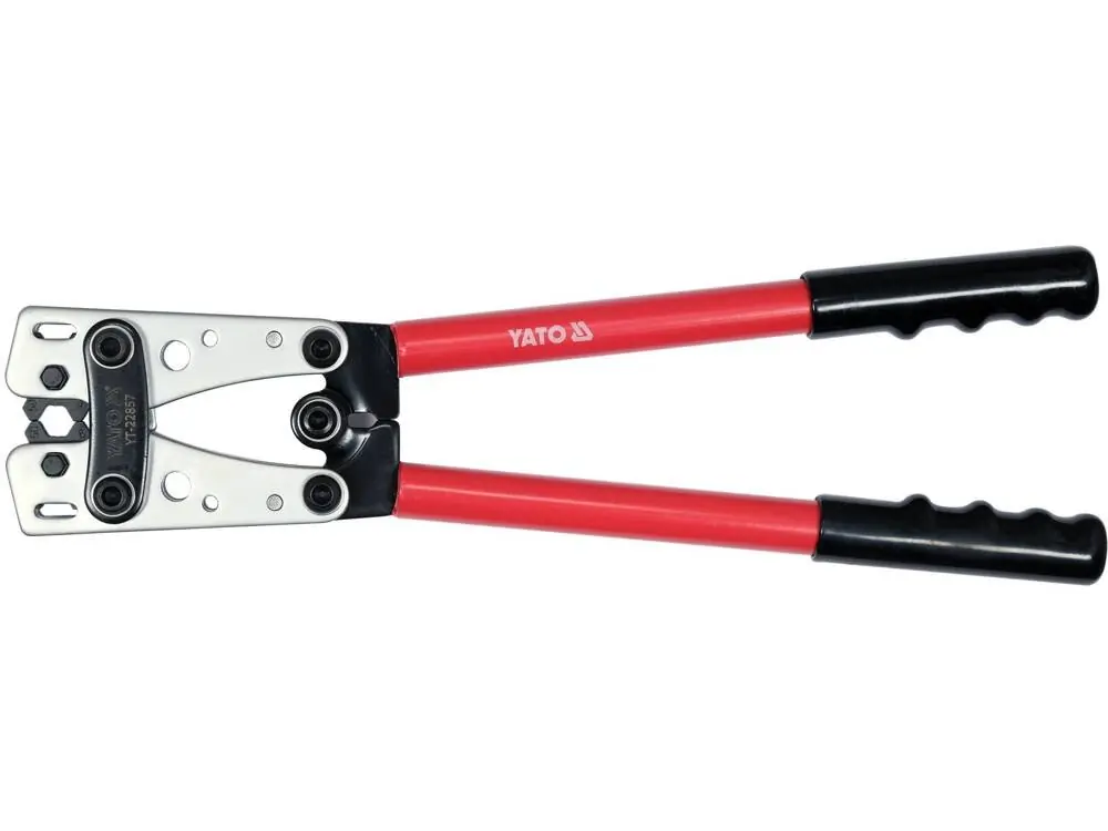 YATO Lisovací krimpovací kleště na lisování koncovek kabelů a lanových ok 6-50mm2 - Oblíbený produkt
