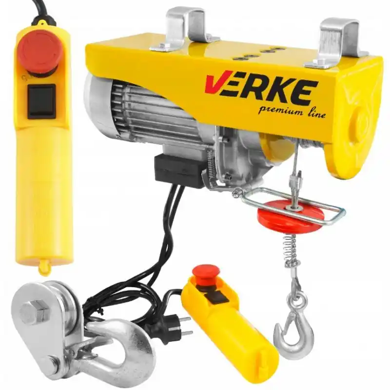 Oblíbený produkt - VERKE Elektrický lanový zvedák 600/300kg V06051