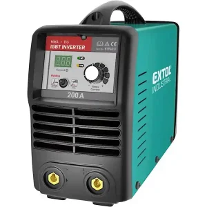 Invertor svařovací 200A MMA/TIG Smart Extol Industrial - Jen po omezenou dobu