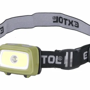 Čerstvá novinka - čelovka 250lm+250lm, 250lm Seoul LED 250lm COB LED, červené/zelené světlo pro noční vidění