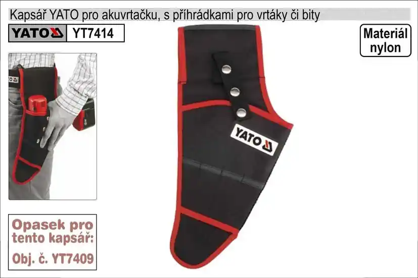 Kapsář YATO na vrtačku měkký | Zvýhodněná cena