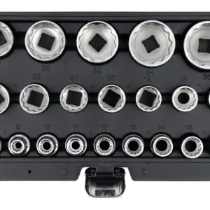 YATO Gola ořechy dvanáctihranné sada 8-36mm 1/2" | Zlevněno
