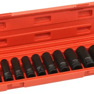 VERKE Gola ořechy šestihranné kované prodloužené 1/2" sada 10kusů 10-24mm V39467 | Nově přidáno