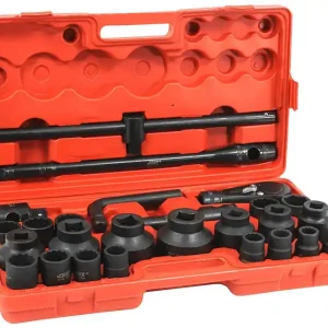 Čerstvá novinka - VERKE Gola sada 3/4" a 1" nástrčné hlavice CrMo 17-65mm