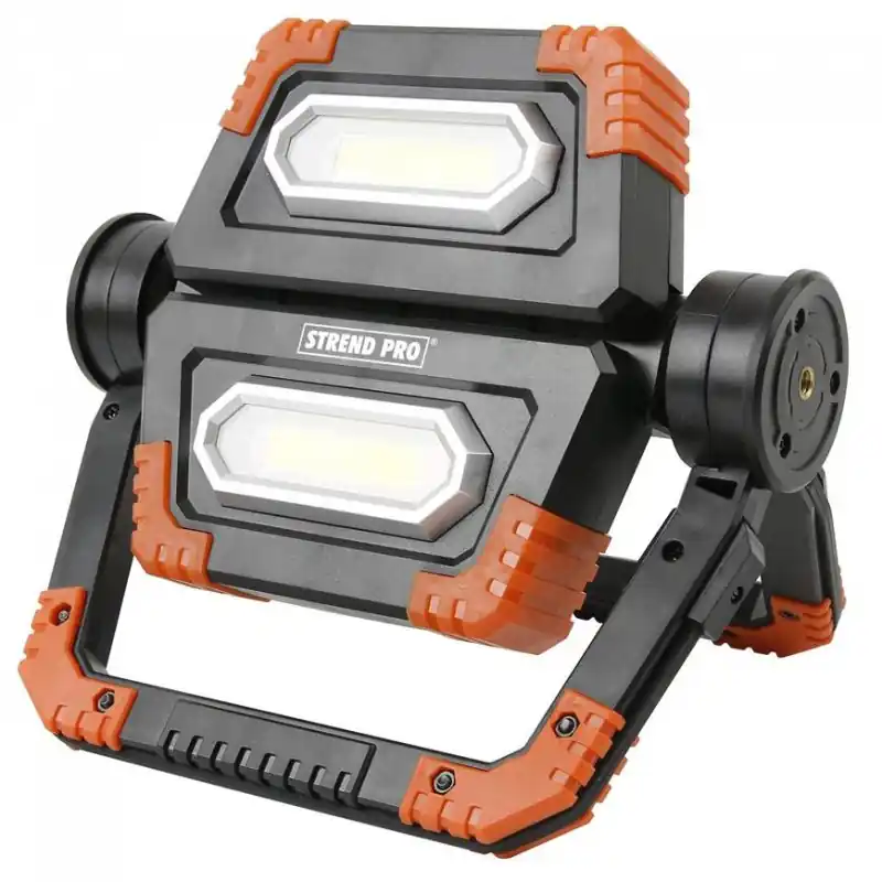 Výprodej | STREND PRO Aku světlo, reflektor přenosný COB LED 650lm 2400mAh, USB nabíjecí